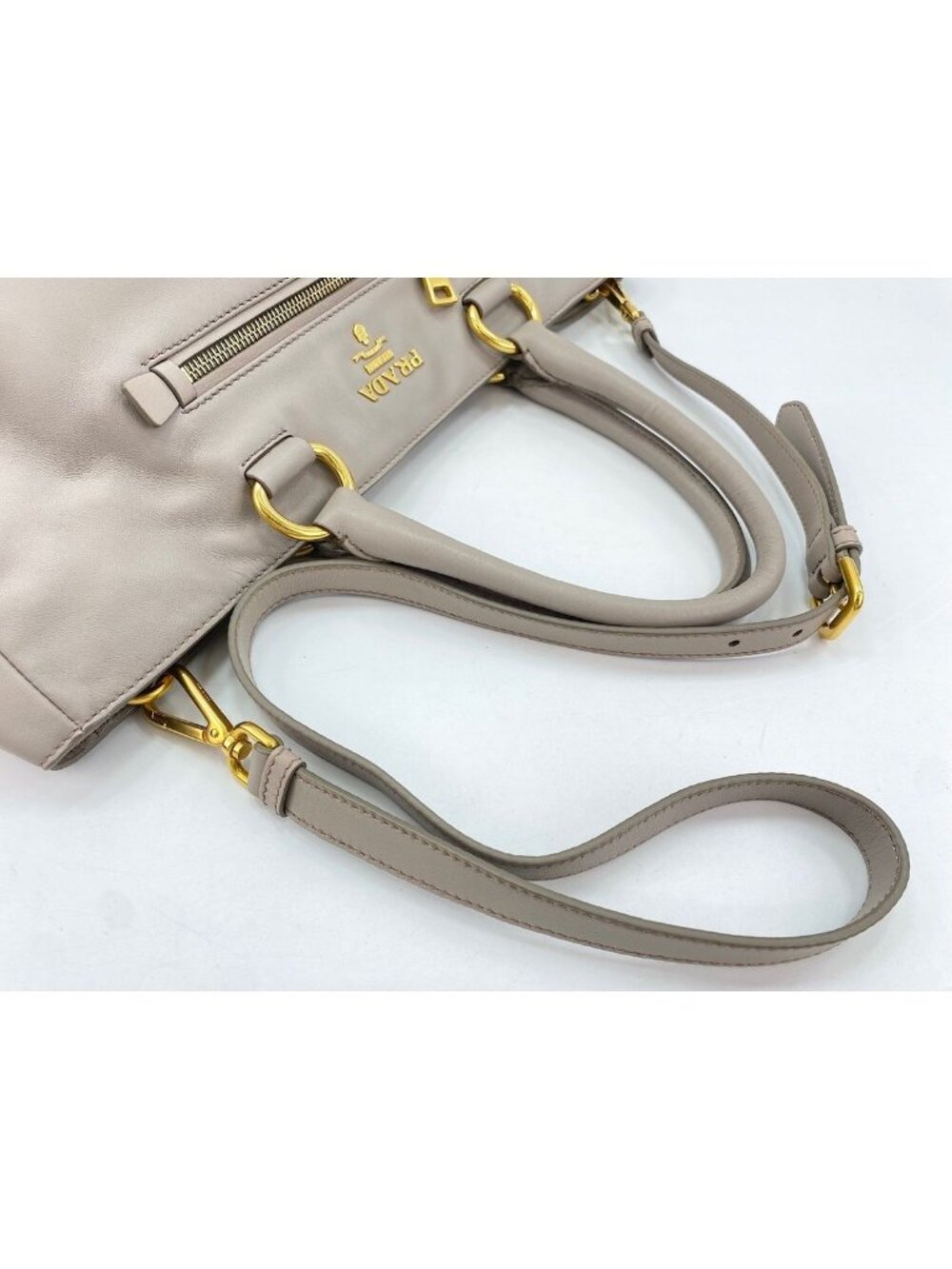 Prada Tote Gray - Picture 9 of 10